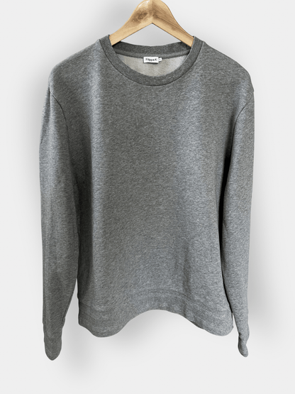 Preloved Filippa K puuvilla collegepusero, harmaa, S Siloa Secondhand – huollettu ja kuntotarkastettu