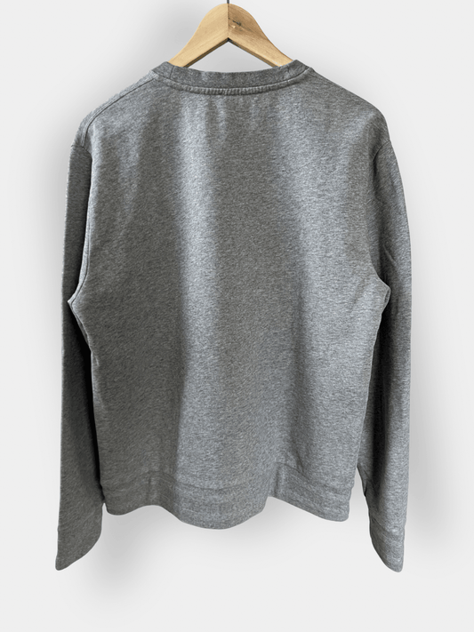 Preloved Filippa K puuvilla collegepusero, harmaa, S Siloa Secondhand – huollettu ja kuntotarkastettu
