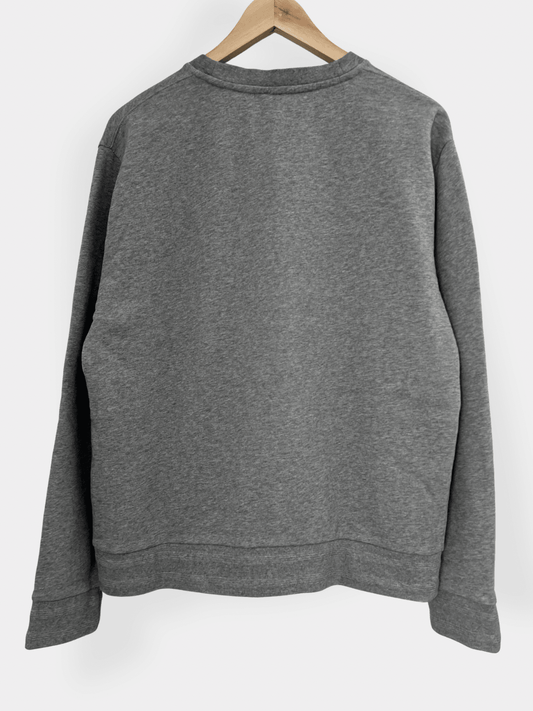 Preloved Filippa K puuvilla collegepusero, harmaa, S Siloa Secondhand – huollettu ja kuntotarkastettu
