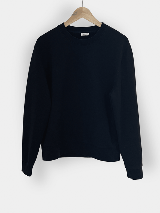 Preloved Filippa K puuvilla collegepusero, musta, S Siloa Secondhand – huollettu ja kuntotarkastettu