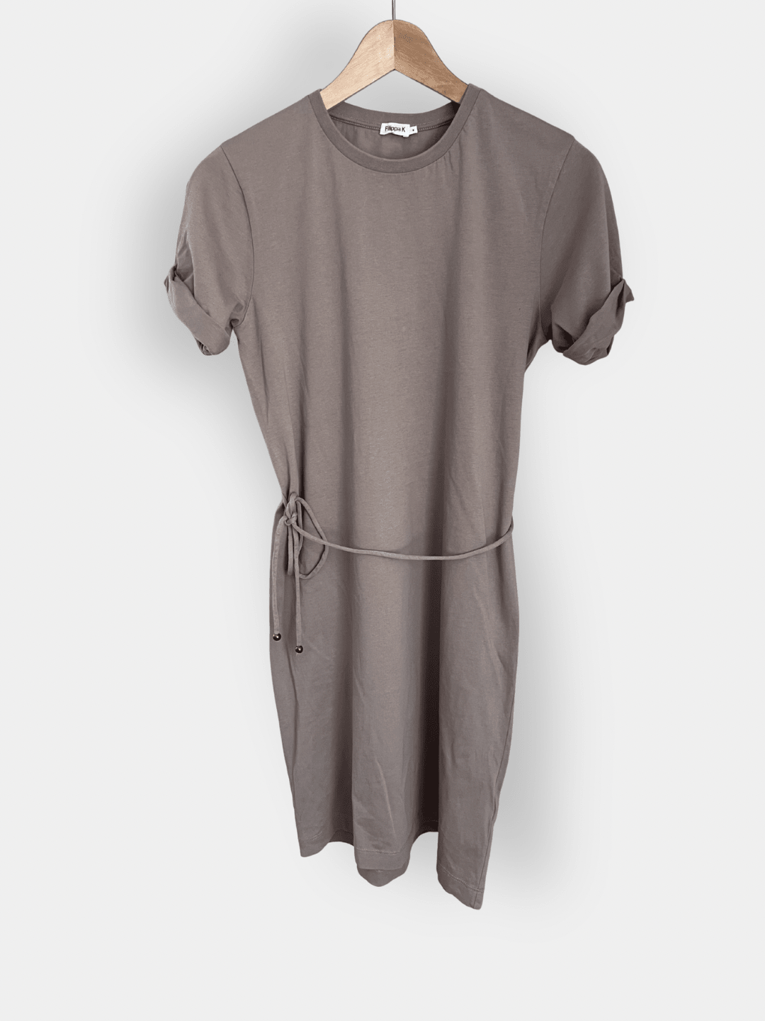 Preloved Filippa K puuvilla t - paitamekko, beige, koko S Siloa Secondhand – huollettu ja kuntotarkastettu