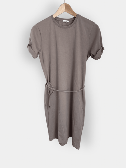 Preloved Filippa K puuvilla t - paitamekko, beige, koko S Siloa Secondhand – huollettu ja kuntotarkastettu