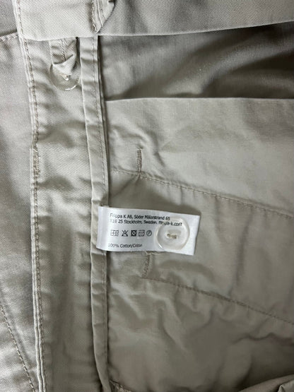 Preloved Filippa K puuvillahame, beige/harmaa, M Siloa Secondhand – huollettu ja kuntotarkastettu