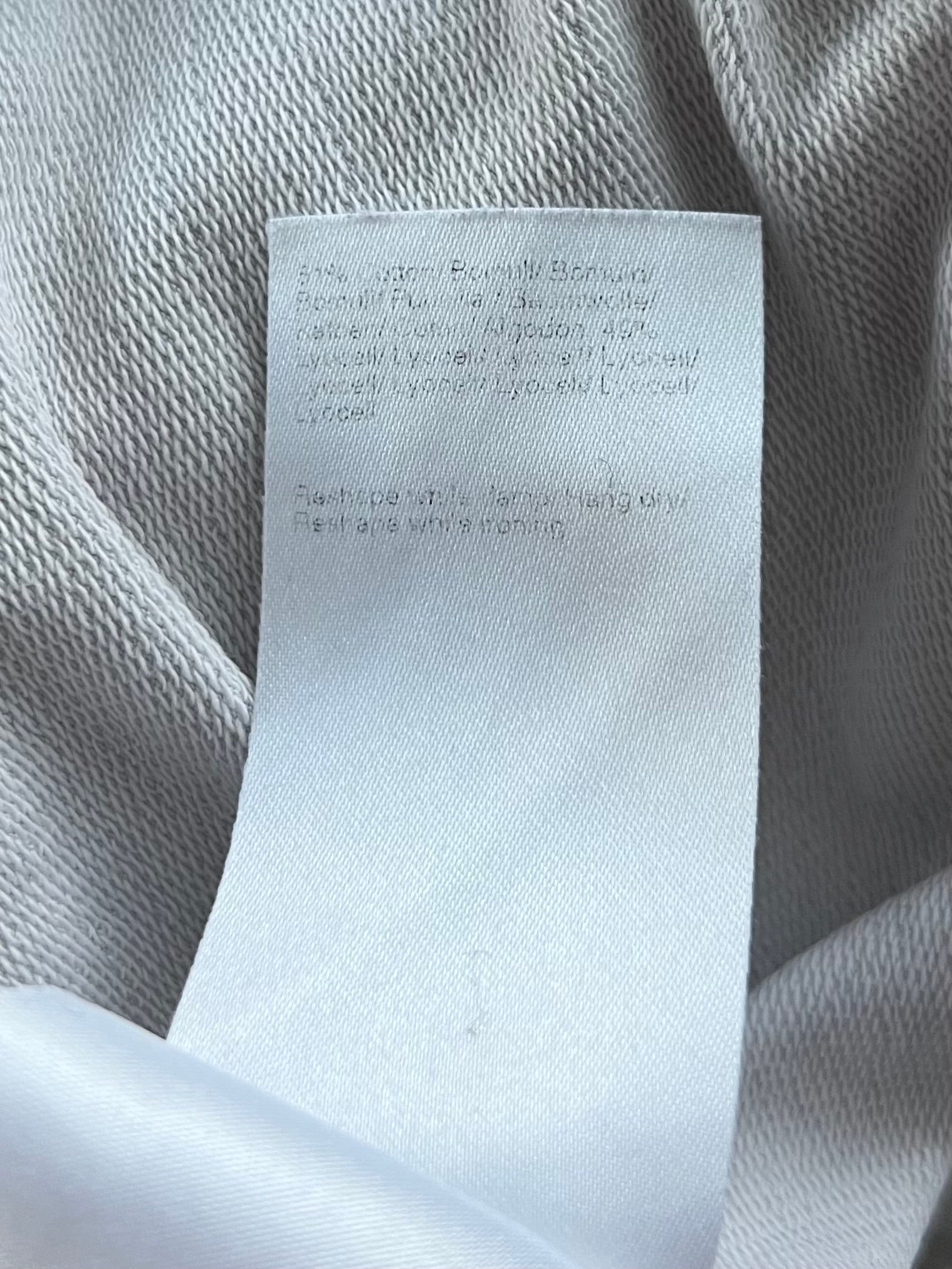 Preloved Filippa K puuvilla/lyocell collegepusero, harmaa, S Siloa Secondhand – huollettu ja kuntotarkastettu
