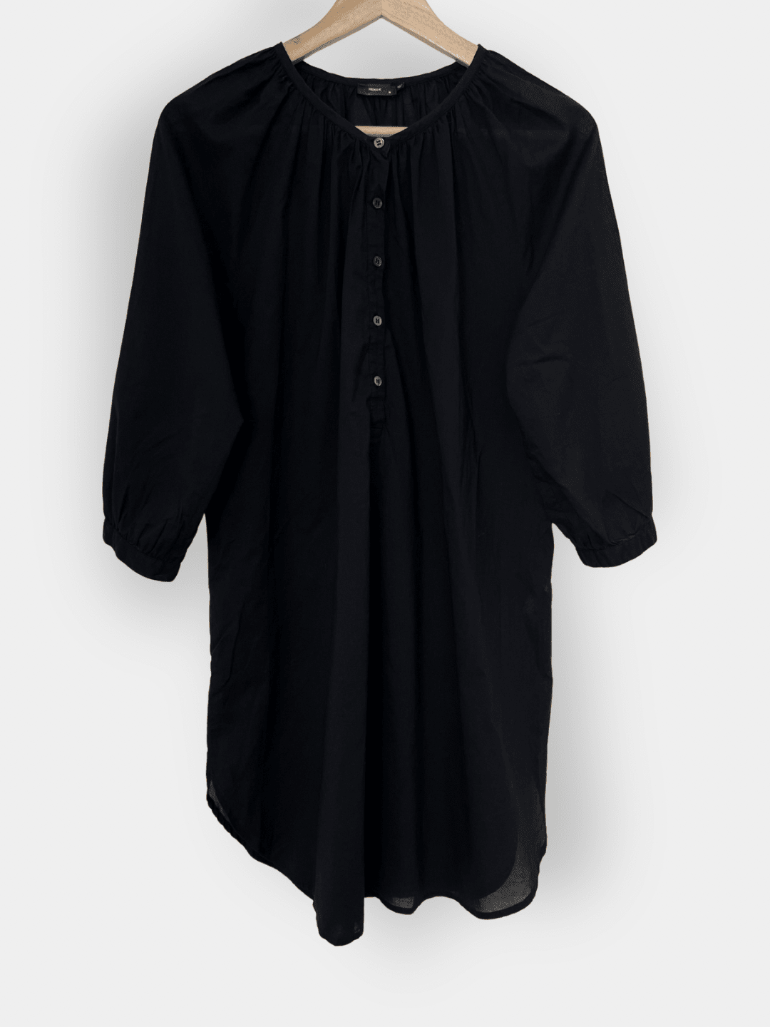 Preloved Filippa K puuvillamekko, musta, M Siloa Secondhand – huollettu ja kuntotarkastettu