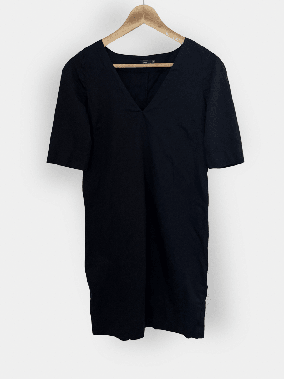 Preloved Filippa K puuvillamekko, musta, S Siloa Secondhand – huollettu ja kuntotarkastettu
