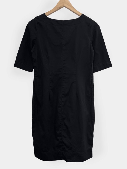Preloved Filippa K puuvillamekko, musta, S Siloa Secondhand – huollettu ja kuntotarkastettu