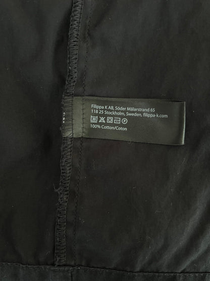 Preloved Filippa K puuvillamekko, musta, S Siloa Secondhand – huollettu ja kuntotarkastettu