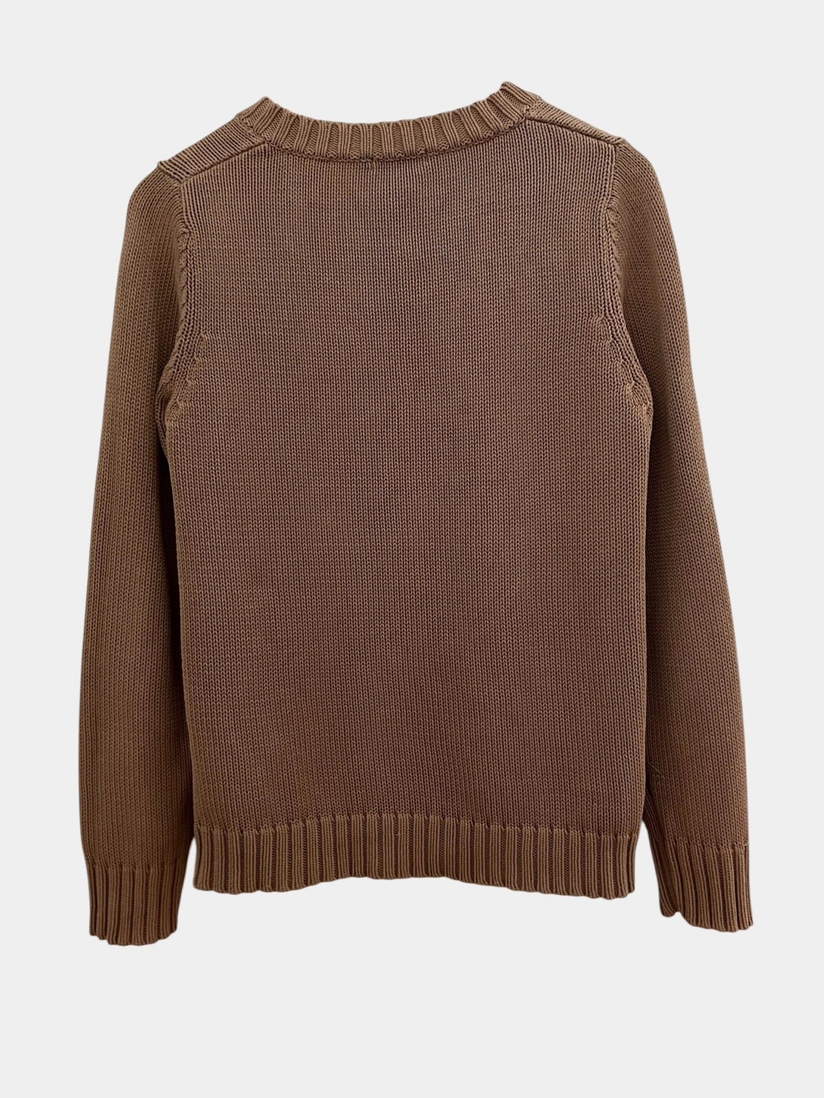 Preloved Filippa K puuvillaneule, beige, L Siloa Secondhand – huollettu ja kuntotarkastettu