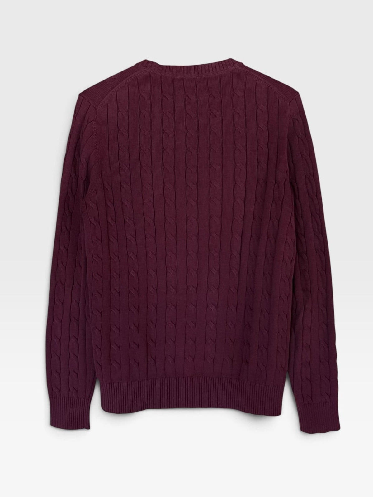 Preloved Gant puuvillaneule, luumu, M Siloa Secondhand – huollettu ja kuntotarkastettu