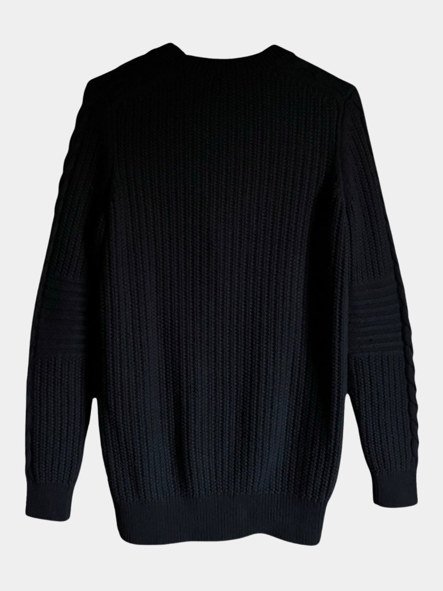 Preloved Gap neuletakki puuvillaa/villaa, musta, M Siloa Secondhand – huollettu ja kuntotarkastettu
