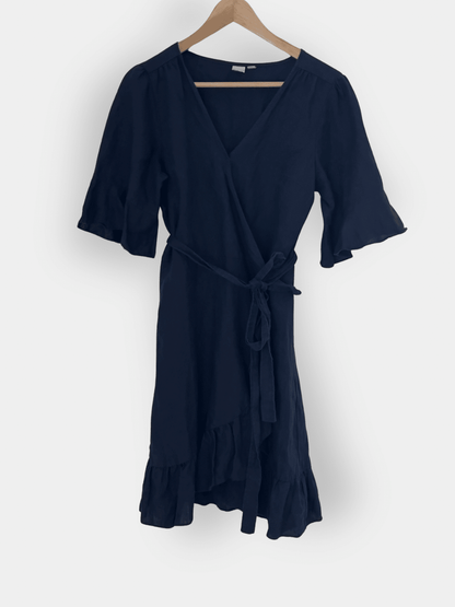 Preloved GAP pellavamekko, tummansininen, M Siloa Secondhand – huollettu ja kuntotarkastettu