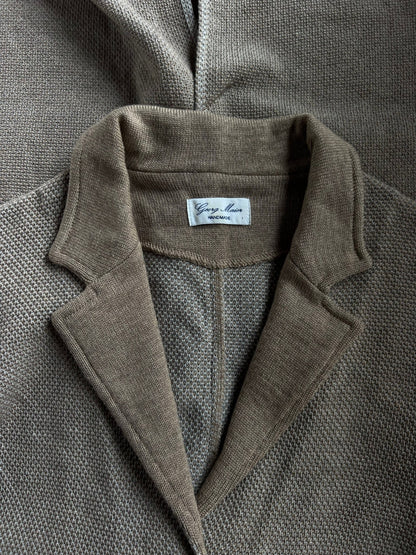 Preloved Georg Maier ruskea neuletakki 100 % villaa - S Siloa Secondhand – huollettu ja kuntotarkastettu