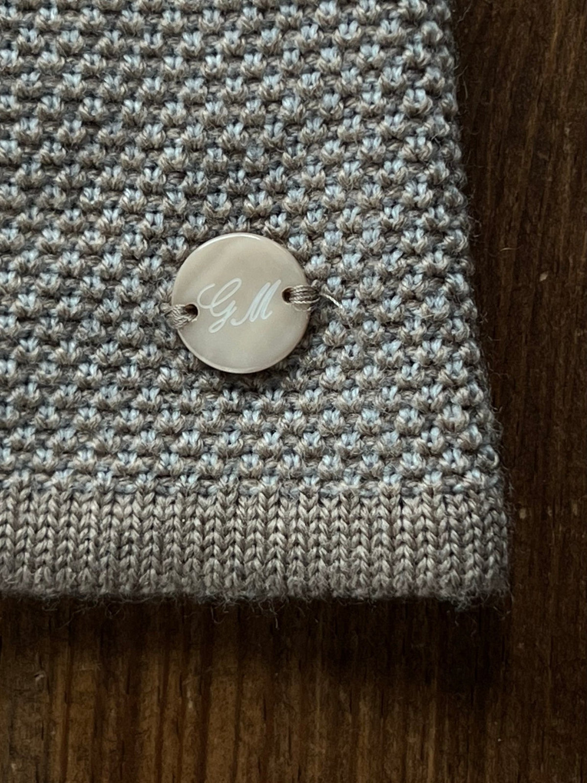 Preloved Georg Maier ruskea neuletakki 100 % villaa - S Siloa Secondhand – huollettu ja kuntotarkastettu