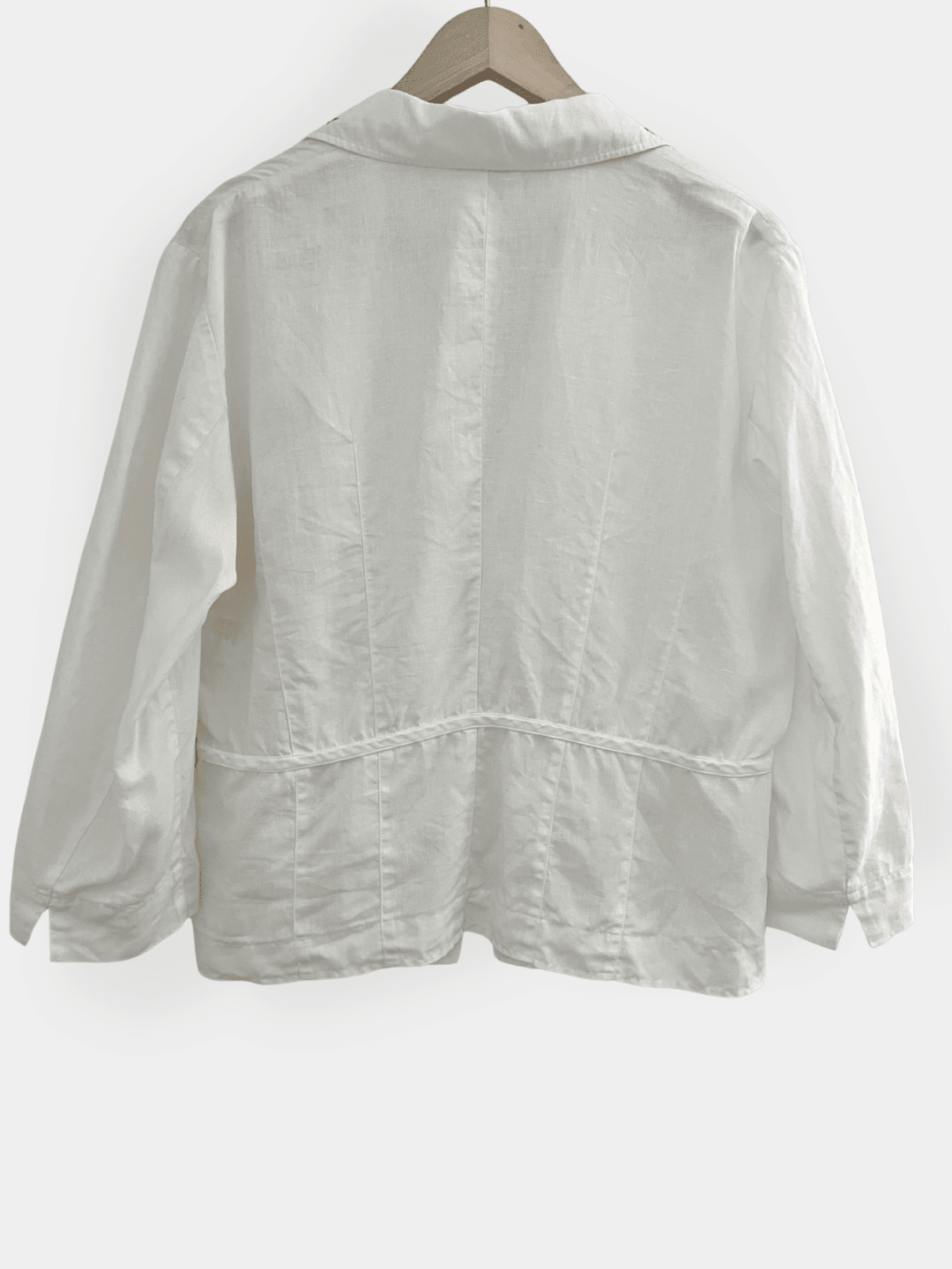 Preloved Gerry Weber pellavableiseri, valkoinen, XL Siloa Secondhand – huollettu ja kuntotarkastettu