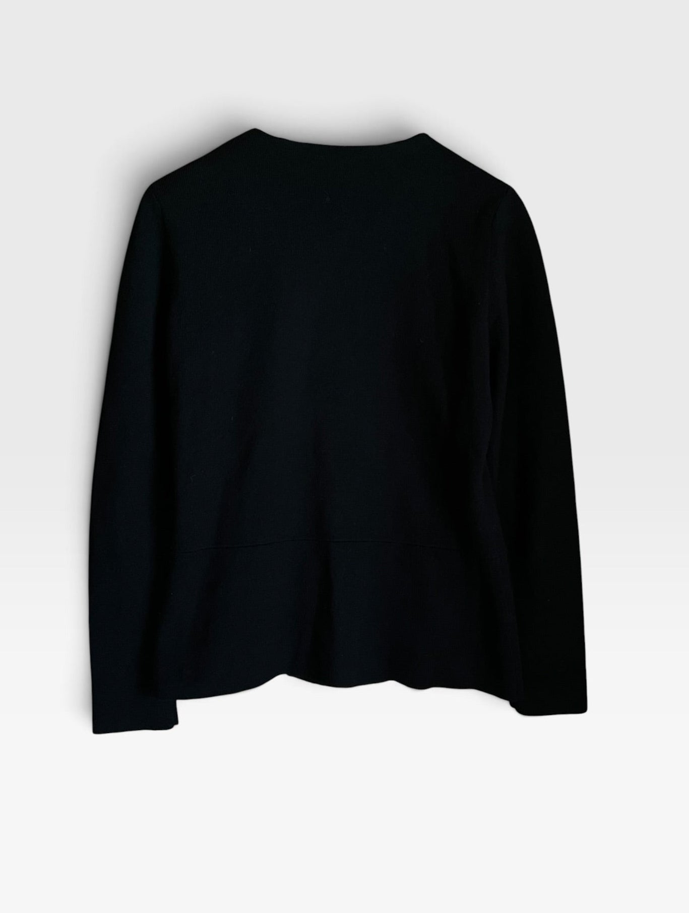 Preloved Gerry Weber puuvillaneule, musta, XL Siloa Secondhand – huollettu ja kuntotarkastettu