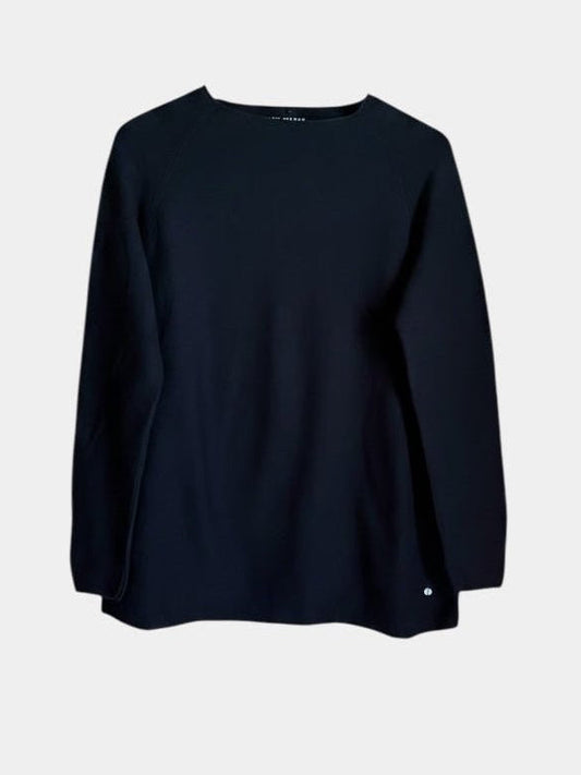Preloved Gerry Weber puuvillaneule, musta, XL Siloa Secondhand – huollettu ja kuntotarkastettu
