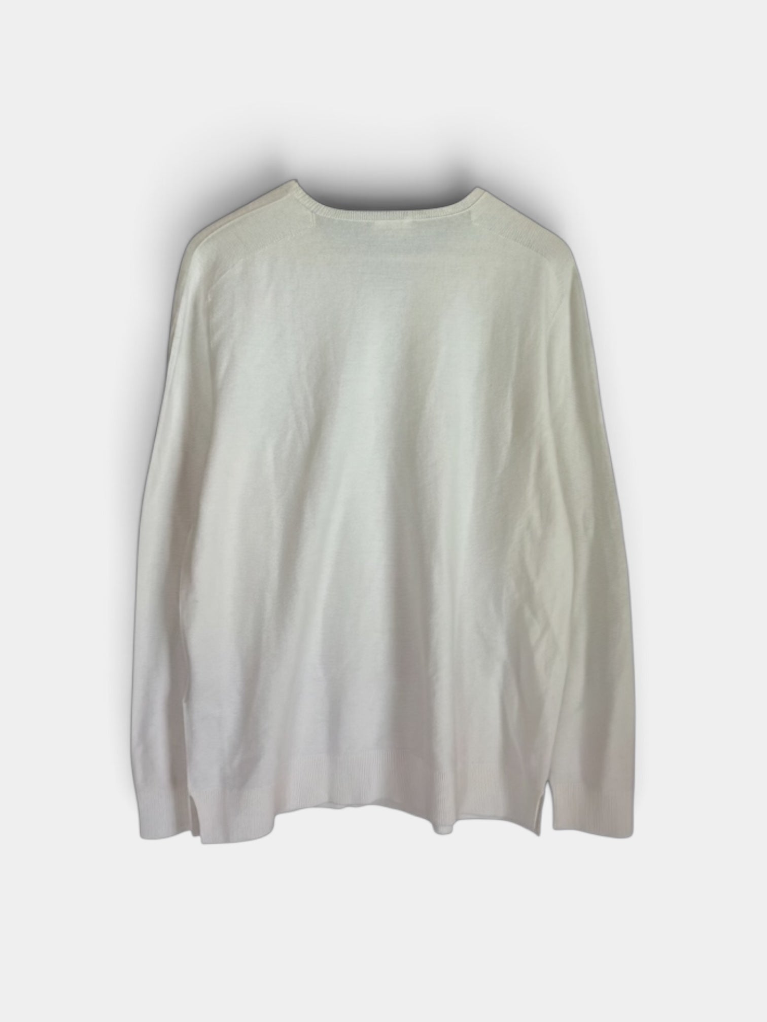 Preloved Gerry Weber puuvillaneule, valkoinen, L Siloa Secondhand – huollettu ja kuntotarkastettu