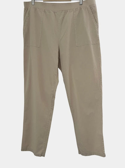 Preloved Jocca puuvillahousut, beige, XL Siloa Secondhand – huollettu ja kuntotarkastettu