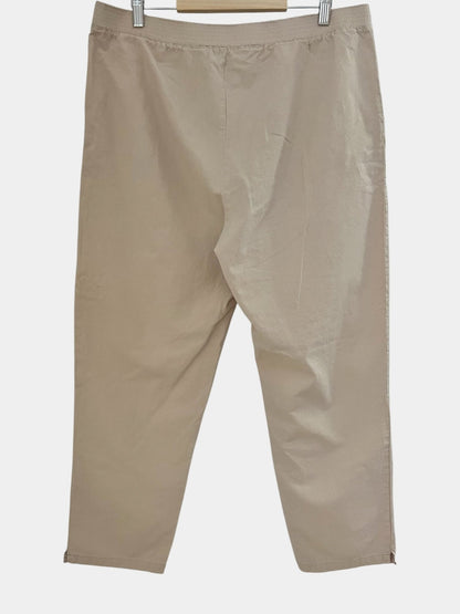 Preloved Jocca puuvillahousut, beige, XL Siloa Secondhand – huollettu ja kuntotarkastettu