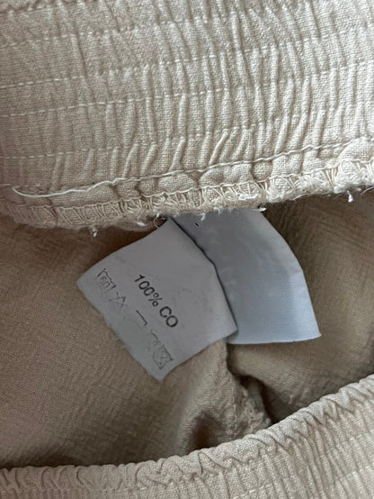 Preloved Jocca puuvillahousut, beige, XL Siloa Secondhand – huollettu ja kuntotarkastettu