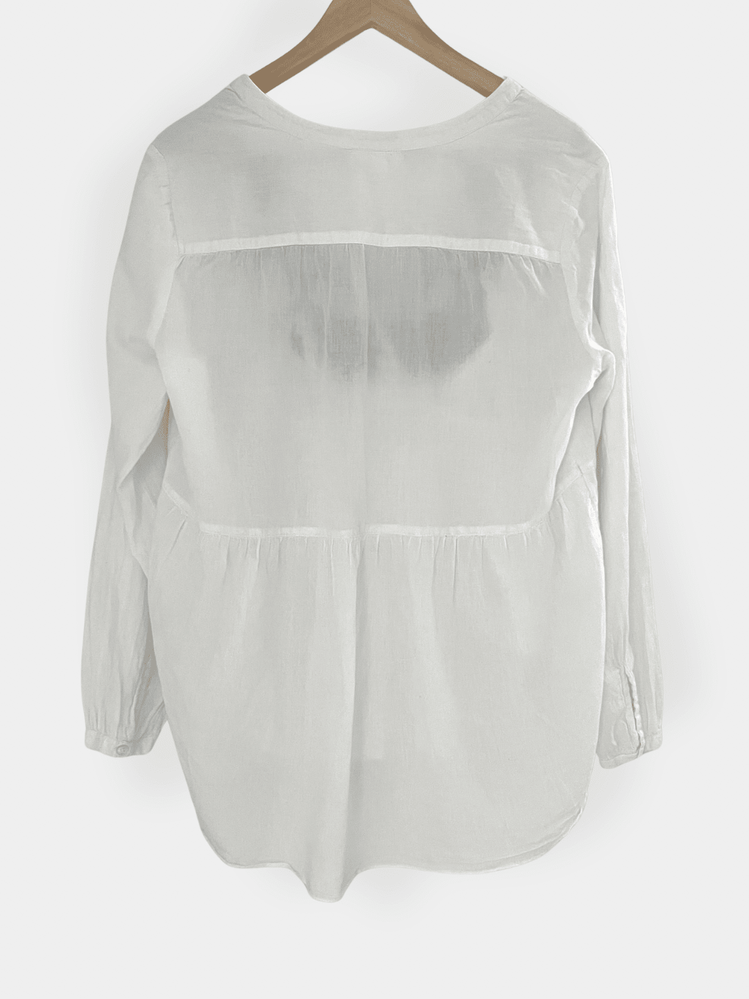 Preloved Kappahl puuvillapusero, valkoinen, L Siloa Secondhand – huollettu ja kuntotarkastettu