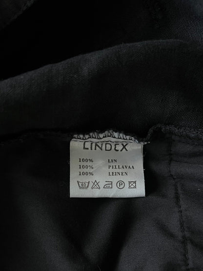 Preloved Lindex pellavahame, musta, XL Siloa Secondhand – huollettu ja kuntotarkastettu