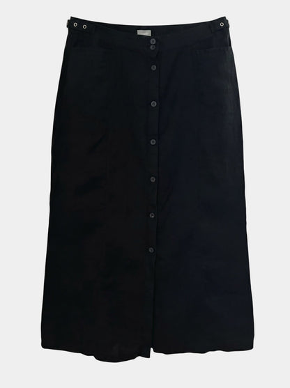 Preloved Lindex pellavahame, musta, XL Siloa Secondhand – huollettu ja kuntotarkastettu