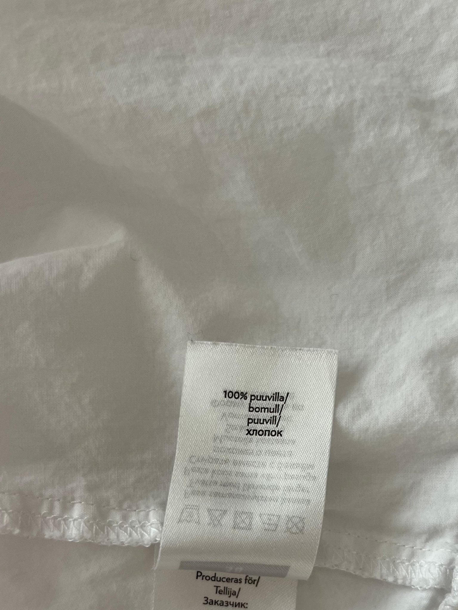 Preloved London Fog puuvillapusero, valkoinen, M Siloa Secondhand – huollettu ja kuntotarkastettu