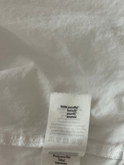 Preloved London Fog puuvillapusero, valkoinen, M Siloa Secondhand – huollettu ja kuntotarkastettu