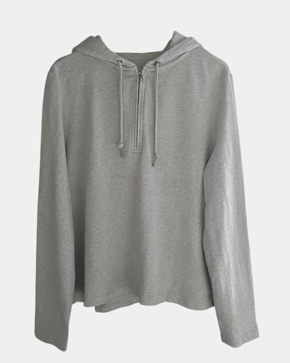 Preloved Marc O'Polo puuvillahuppari, vaaleanharmaa, XL Siloa Secondhand – huollettu ja kuntotarkastettu