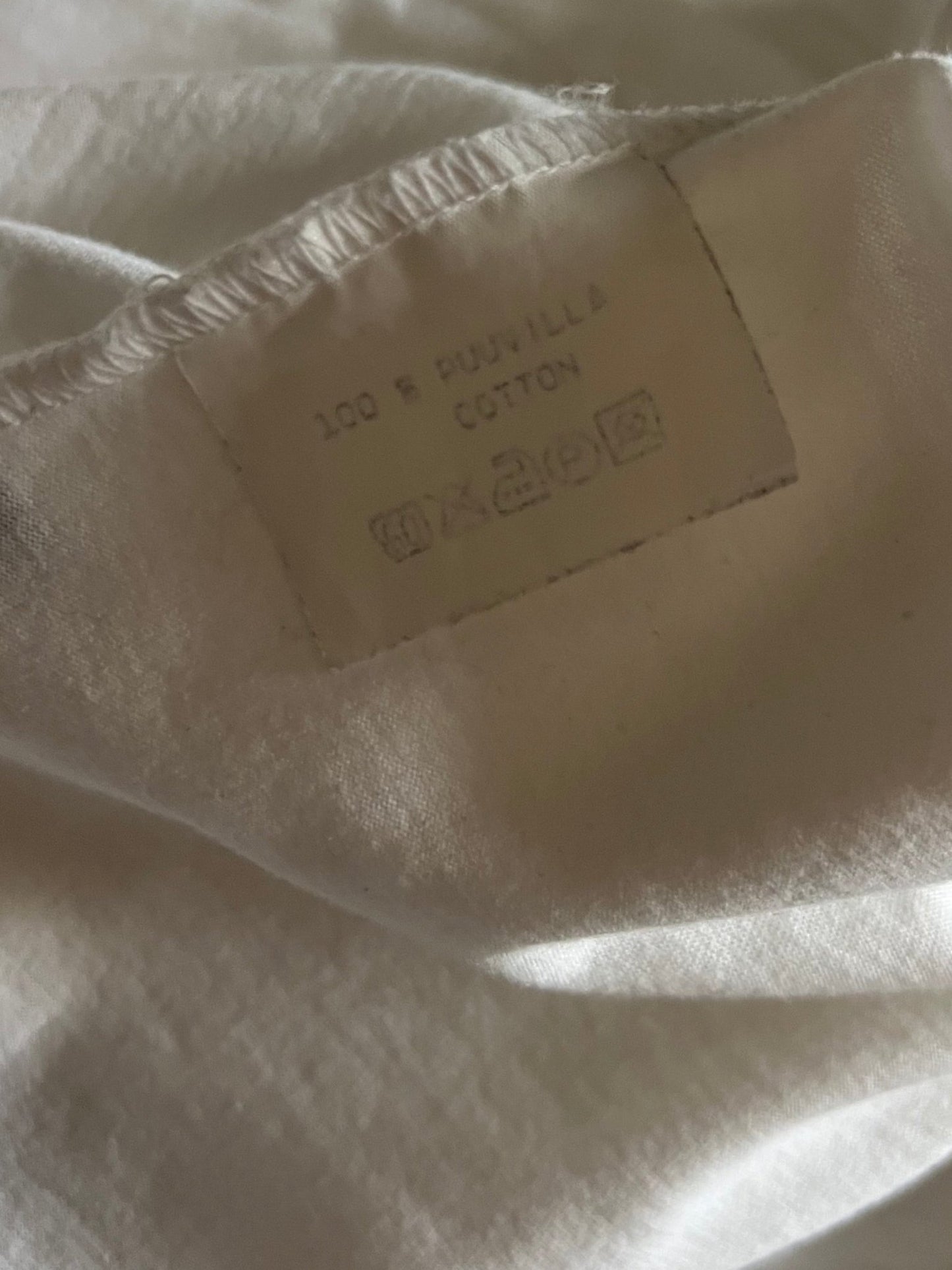 Preloved Marimekko 100% puuvilla t - paitamekko, valkoinen, koko M Siloa Secondhand – huollettu ja kuntotarkastettu