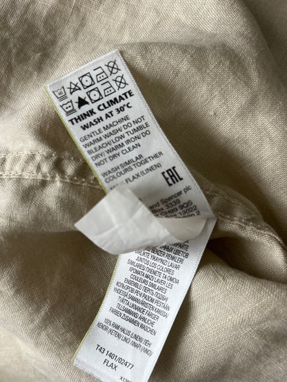 Preloved Marks & Spencer pellavapaita, beige, XS Siloa Secondhand – huollettu ja kuntotarkastettu