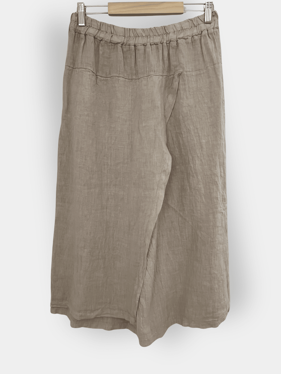 Preloved Mix by Heart pellavahousuhame, beige, S/M Siloa Secondhand – huollettu ja kuntotarkastettu