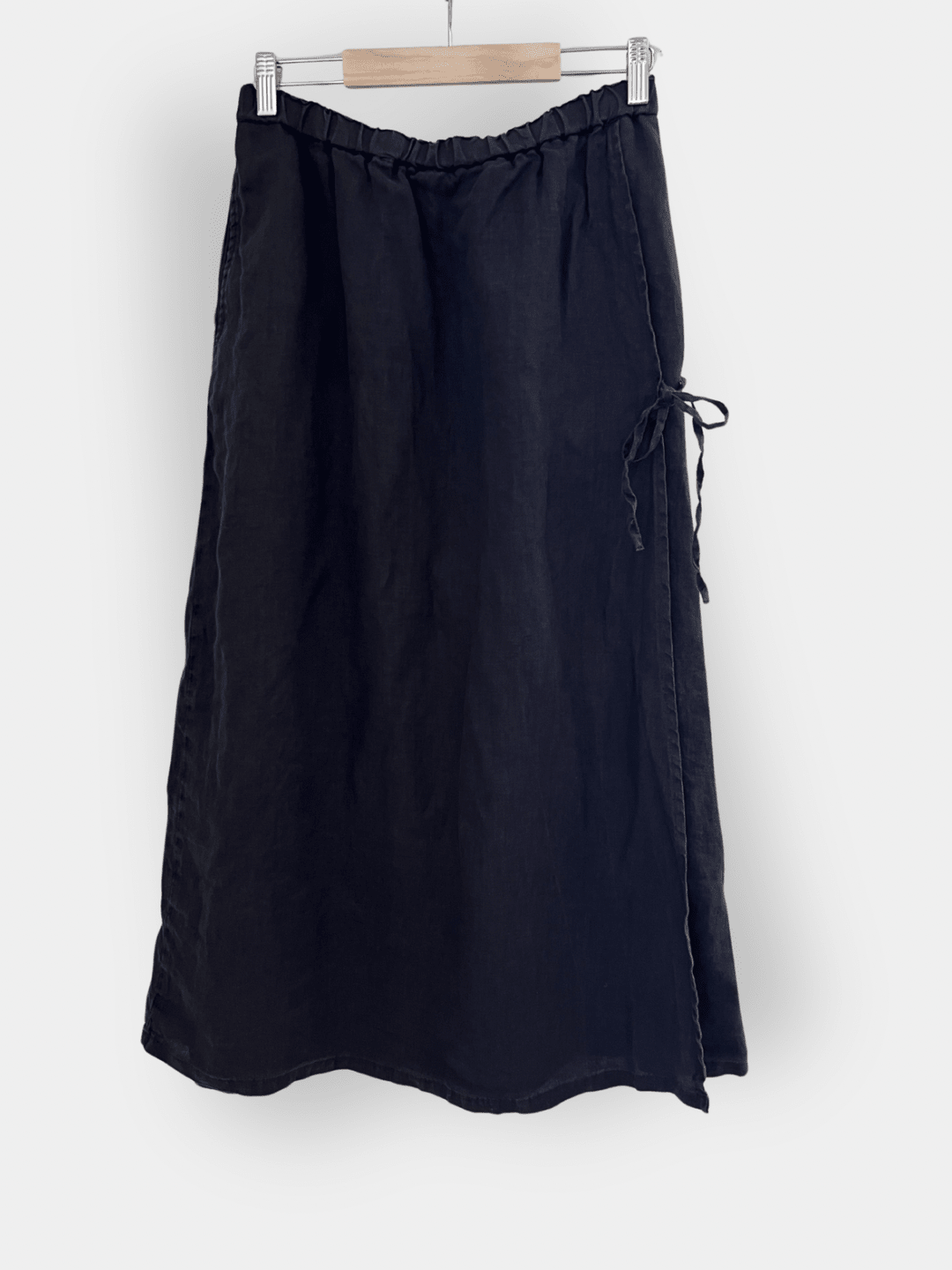 Preloved Muji pellavahame, tummanharmaa, XS/S Siloa Secondhand – huollettu ja kuntotarkastettu