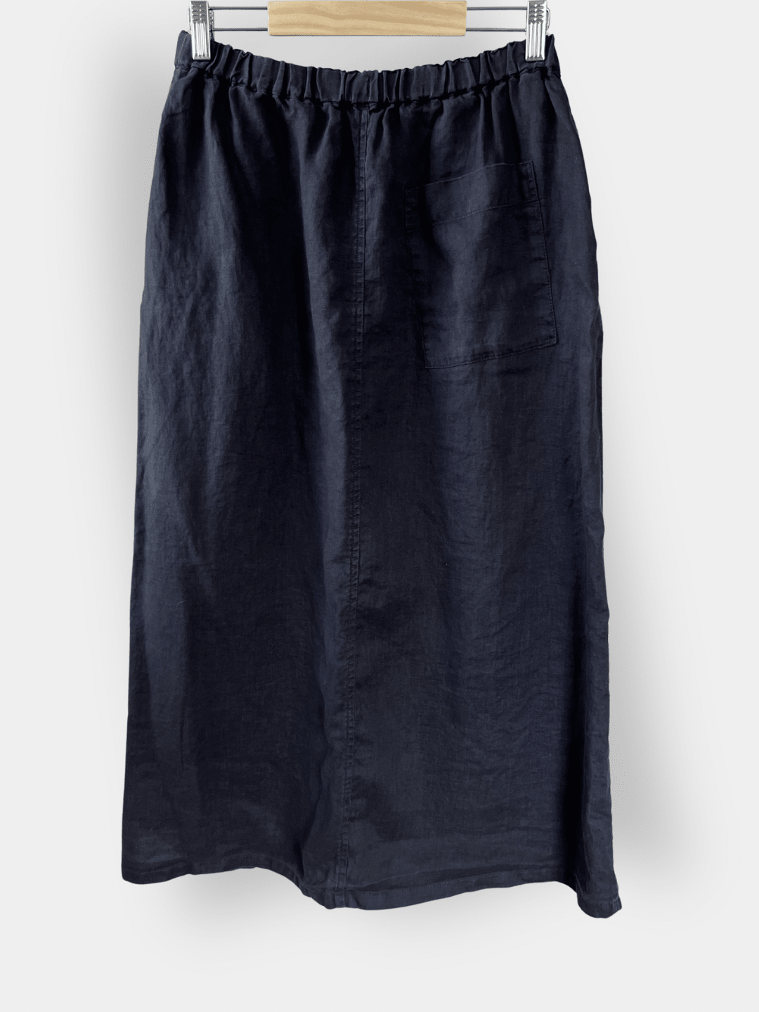 Preloved Muji pellavahame, tummanharmaa, XS/S Siloa Secondhand – huollettu ja kuntotarkastettu
