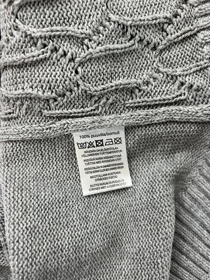Preloved Mywear puuvillaneule, harmaa, M Siloa Secondhand – huollettu ja kuntotarkastettu