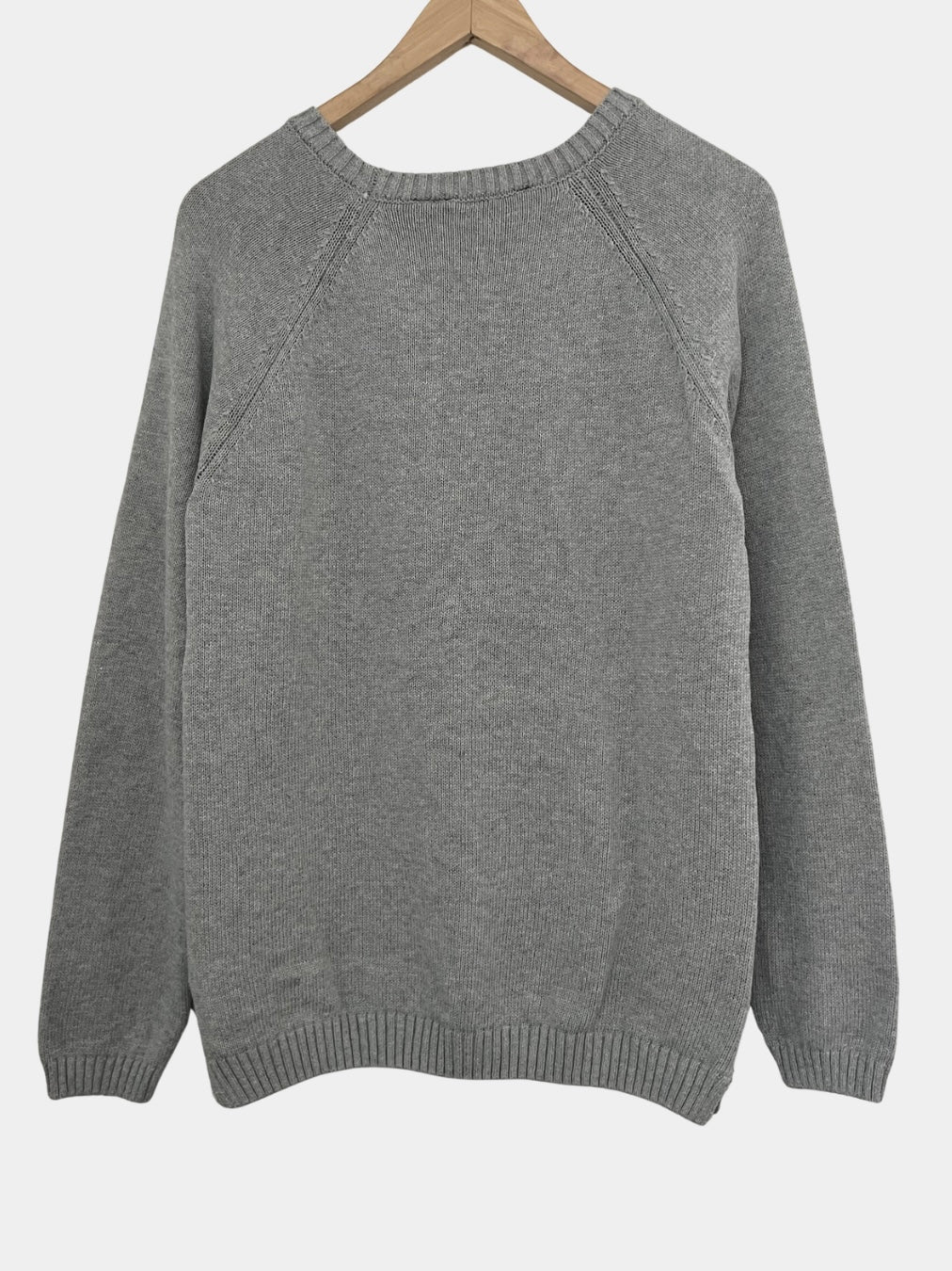 Preloved Mywear puuvillaneule, harmaa, M Siloa Secondhand – huollettu ja kuntotarkastettu