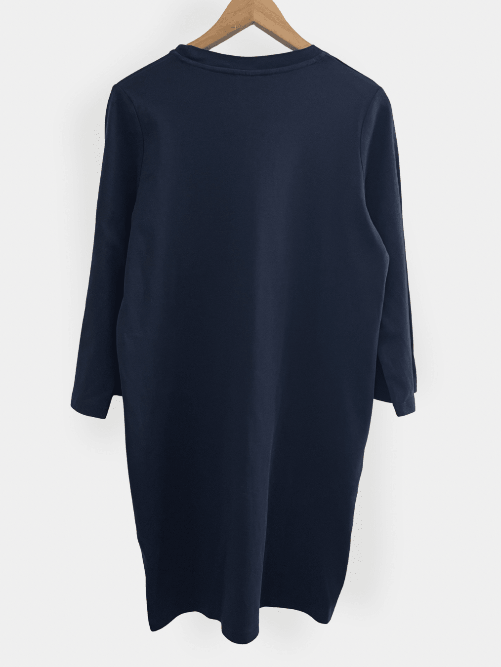 Preloved Nanso puuvillamekko, tummansininen, S Siloa Secondhand – huollettu ja kuntotarkastettu