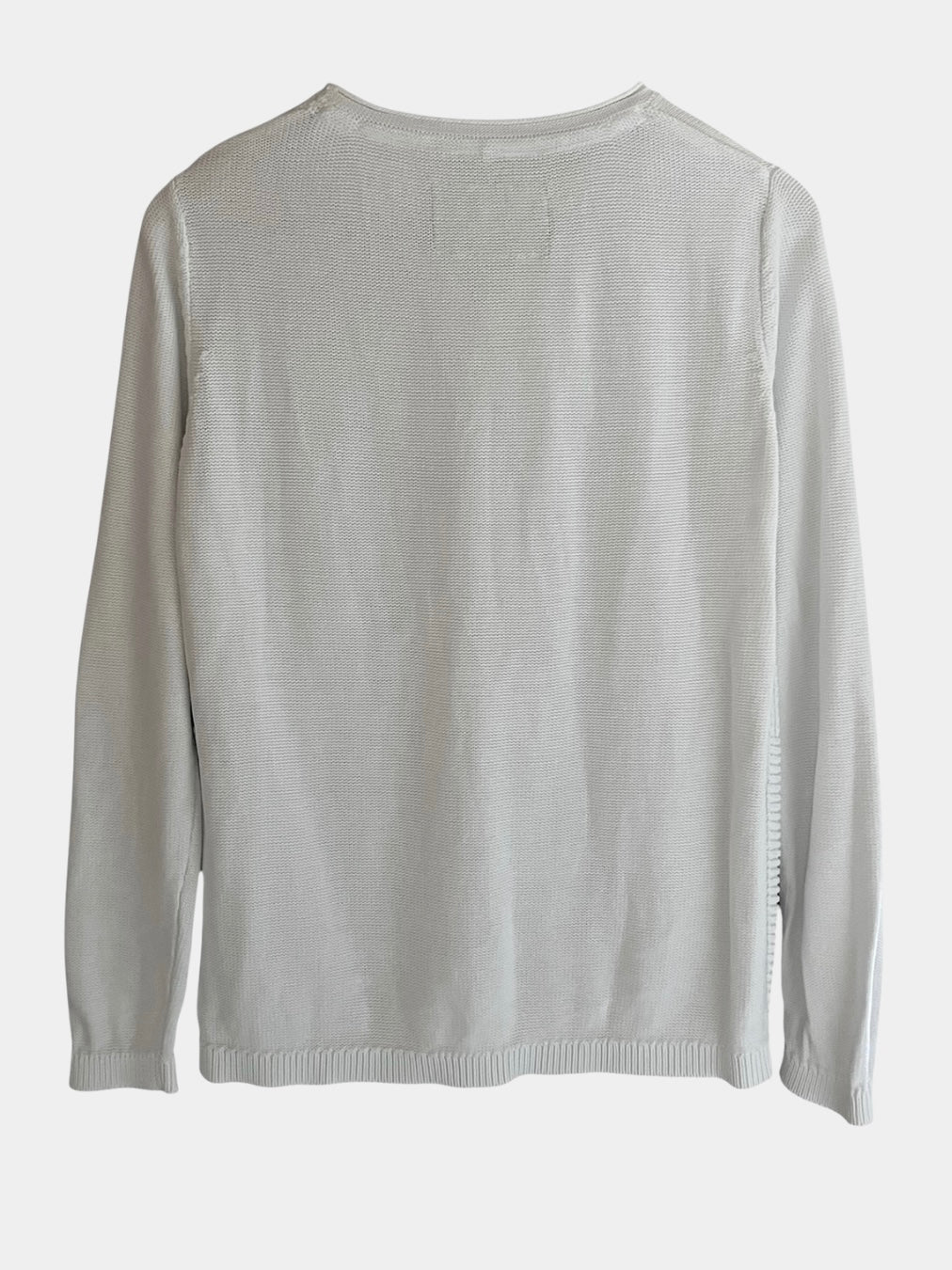 Preloved Neulepusero 100 % puuvillaa, valkoinen, M Siloa Secondhand – huollettu ja kuntotarkastettu