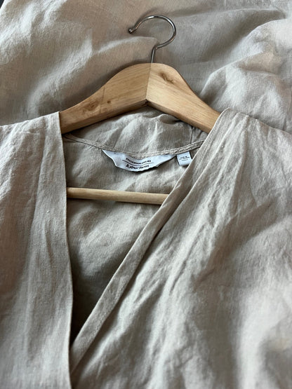 Preloved & Other Stories pellavamekko, beige, XS Siloa Secondhand – huollettu ja kuntotarkastettu