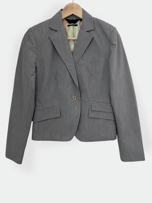 Preloved Paul Smith, 100 % puuvillableiseri, harmaa, L Siloa Secondhand – huollettu ja kuntotarkastettu