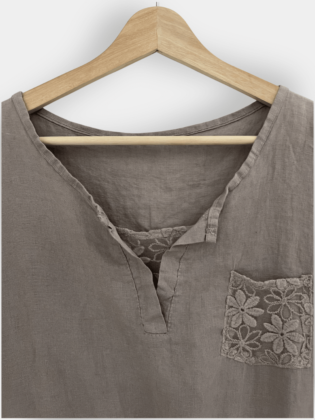 Preloved Pellavamekko, beige, L Siloa Secondhand – huollettu ja kuntotarkastettu