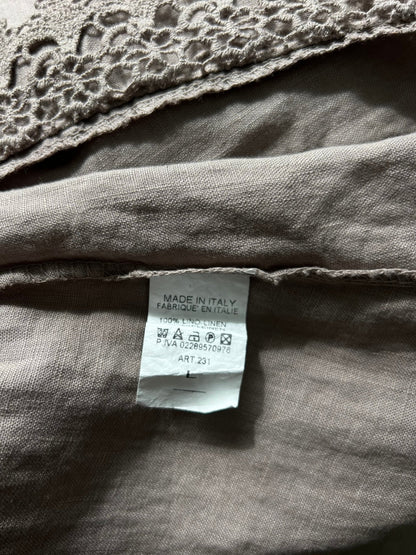 Preloved Pellavamekko, beige, L Siloa Secondhand – huollettu ja kuntotarkastettu