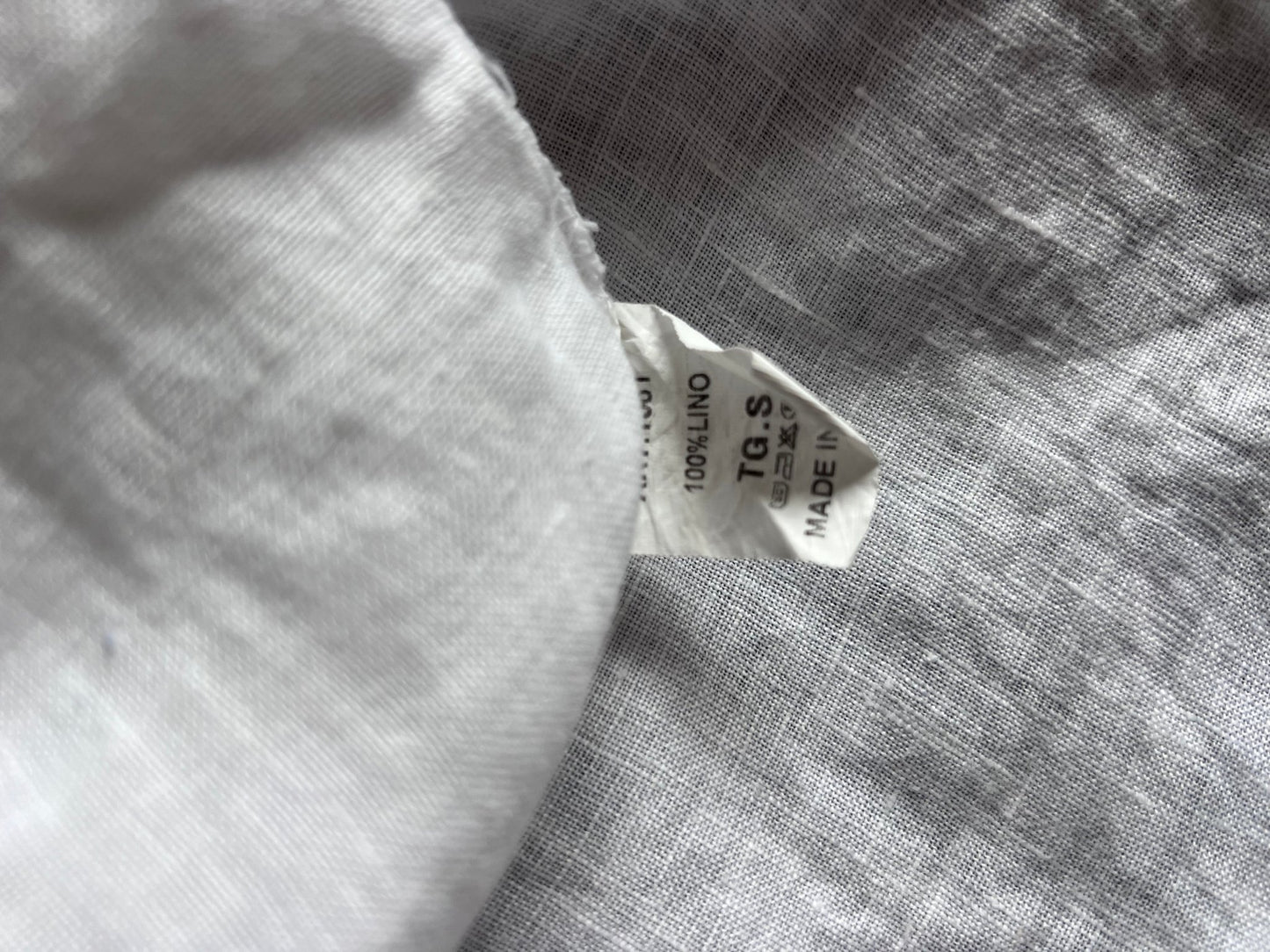 Preloved Pellavamekko, valkoinen, koko S Siloa Secondhand – huollettu ja kuntotarkastettu