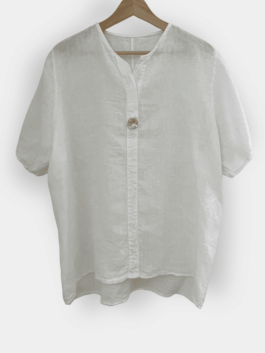 Preloved Pellavapaita, valkoinen, Onesize (L/XL) Siloa Secondhand – huollettu ja kuntotarkastettu