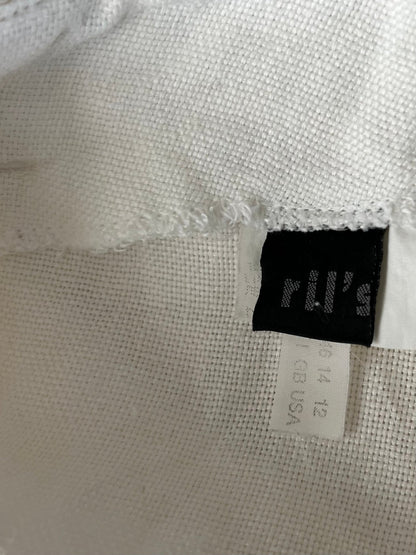 Preloved Ril's pellavahousut, luonnonvalkoinen, L Siloa Secondhand – huollettu ja kuntotarkastettu