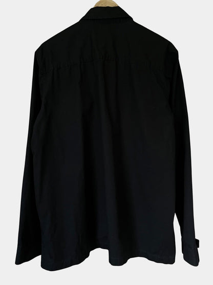 Preloved Rocky puuvilla paitatakki, musta, XL Siloa Secondhand – huollettu ja kuntotarkastettu