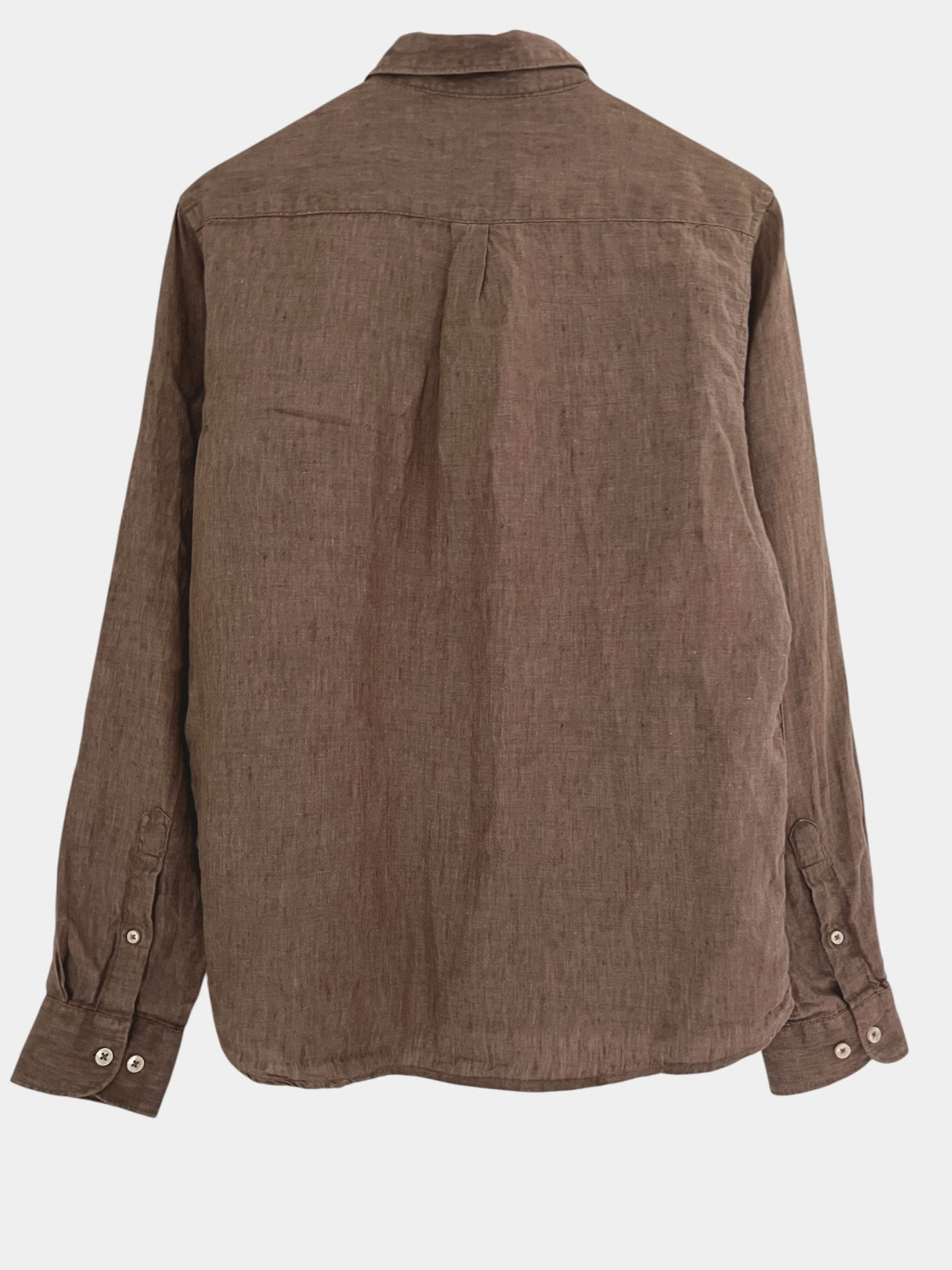 Preloved S.C.W. pellavapaita, ruskea, S Siloa Secondhand – huollettu ja kuntotarkastettu