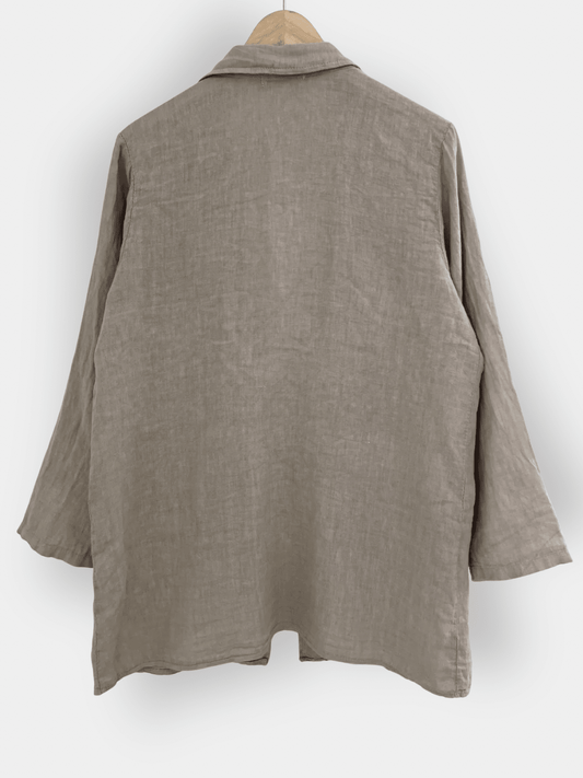 Preloved Stank pellavableiseri, beige, S/M Siloa Secondhand – huollettu ja kuntotarkastettu